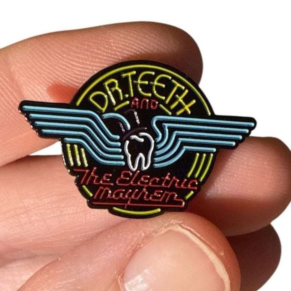 Dr. Teeth and the Electric Mayhem The Muppets Enamel Pin Lapel Pin
